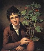 Rubens Peale with a Geranium Rembrandt Peale